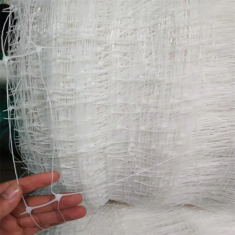 HDPE UV plant support / trellis netting, 8 gsm - product example