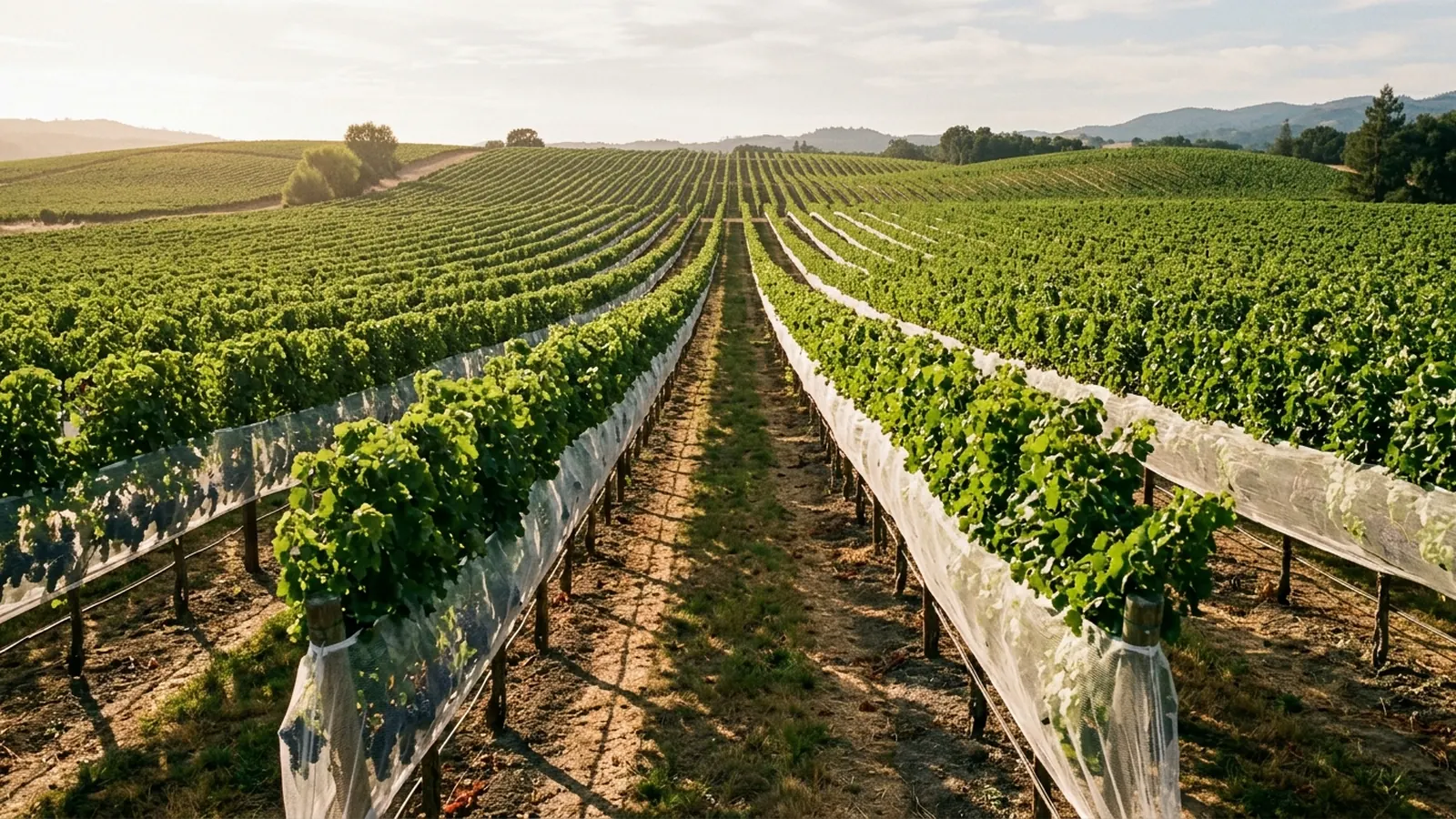 Bird Protection Netting: Orchards and fruit trees